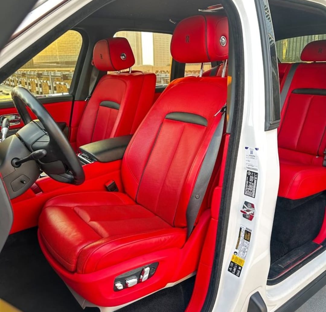 Rent Rolls-Royce Cullinan WHITE 2024 in Dubai , UAE 