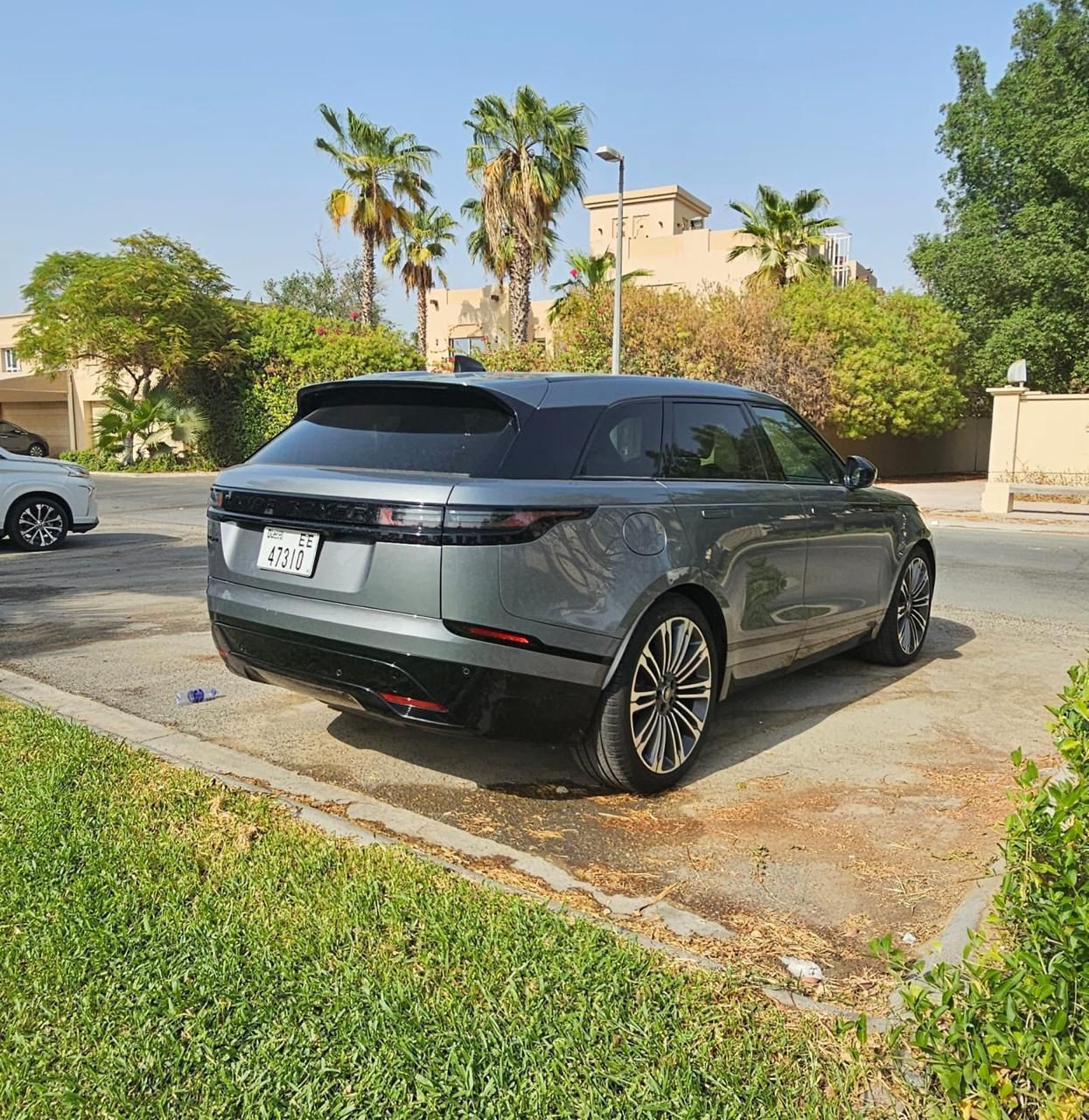 Rent Range-Rover Velar GREY 2024 in Dubai , UAE 