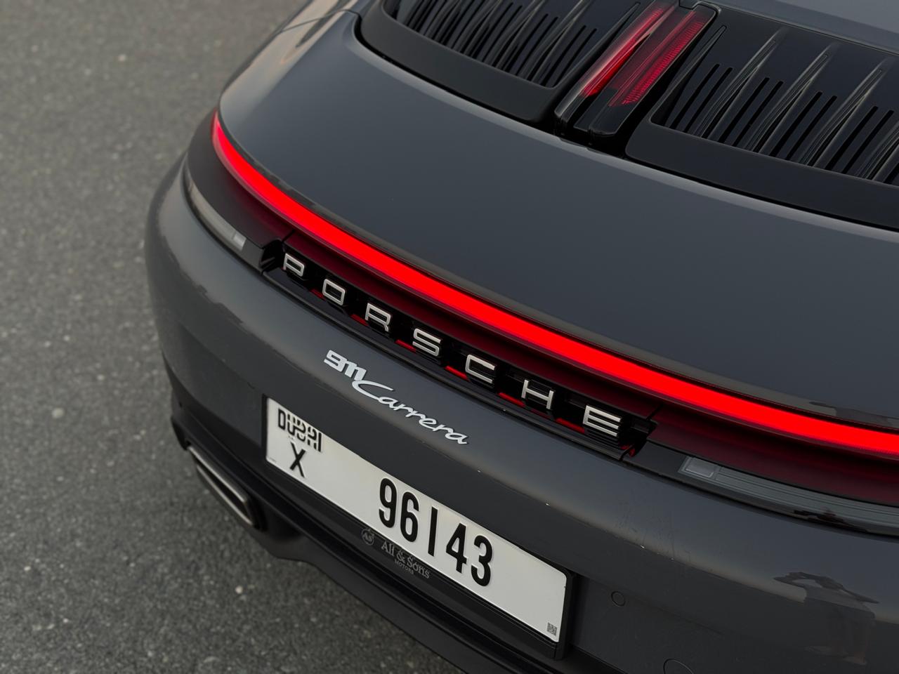 Rent Porsche Carrera GREY 2025 in Dubai , UAE 