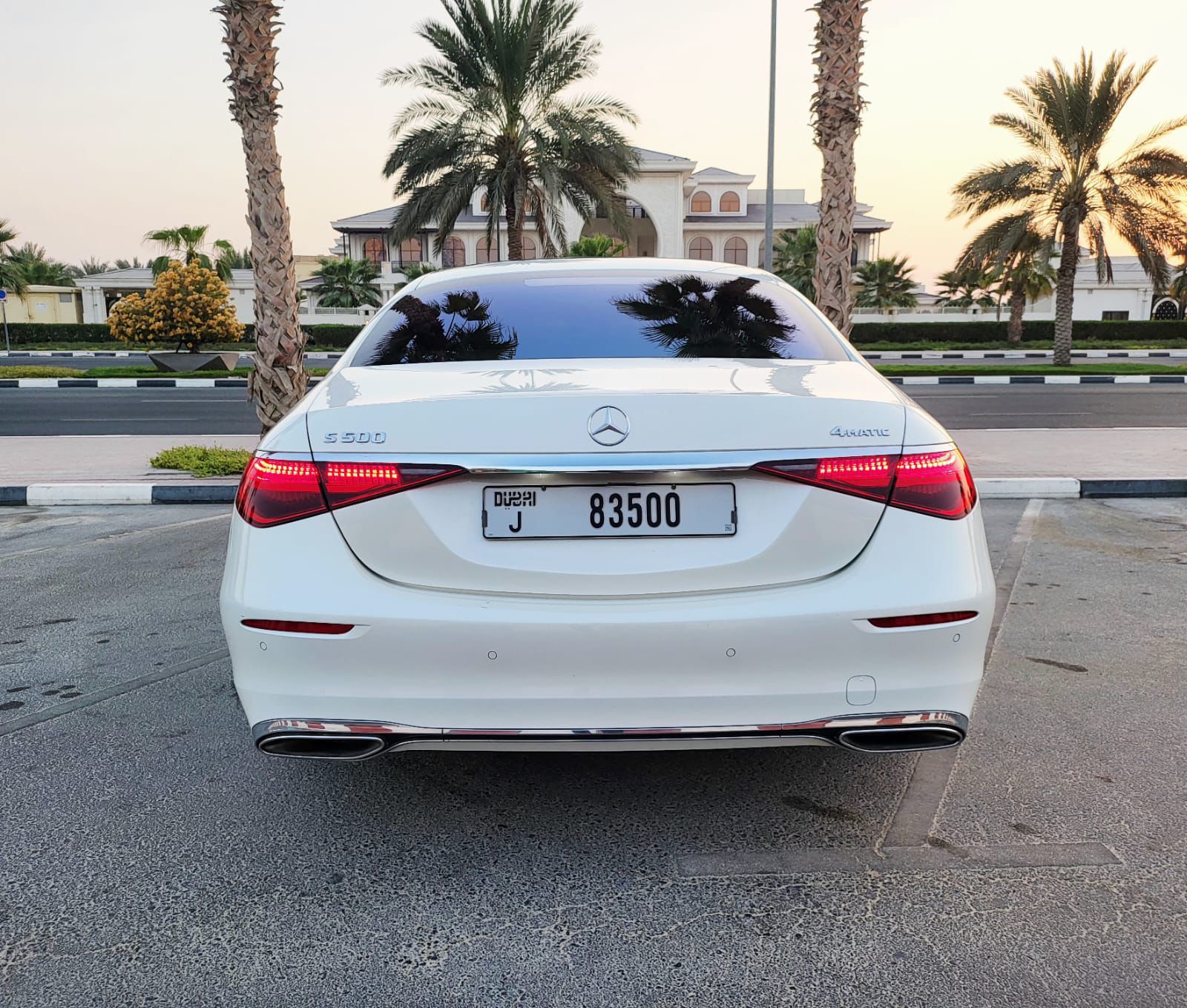 Rent Mercedes-Benz S-class WHITE 2023 in Dubai , UAE 