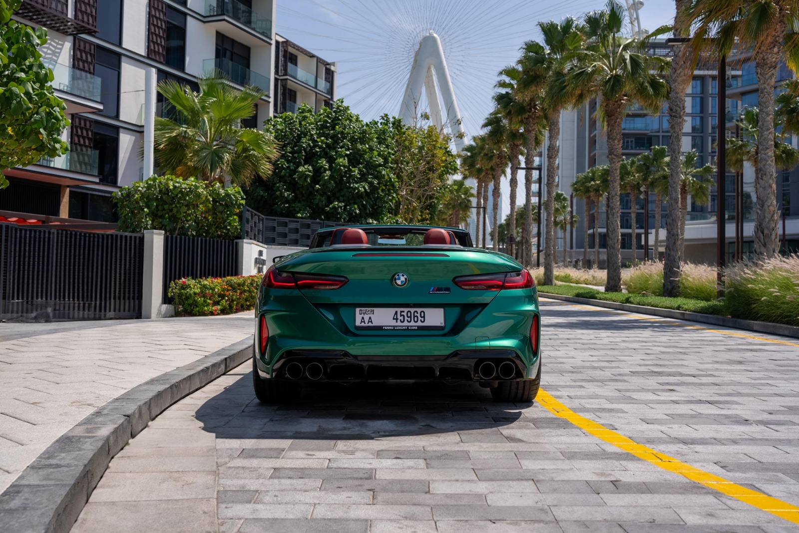 Rent Bmw Series m GREEN 2023 in Dubai , UAE 