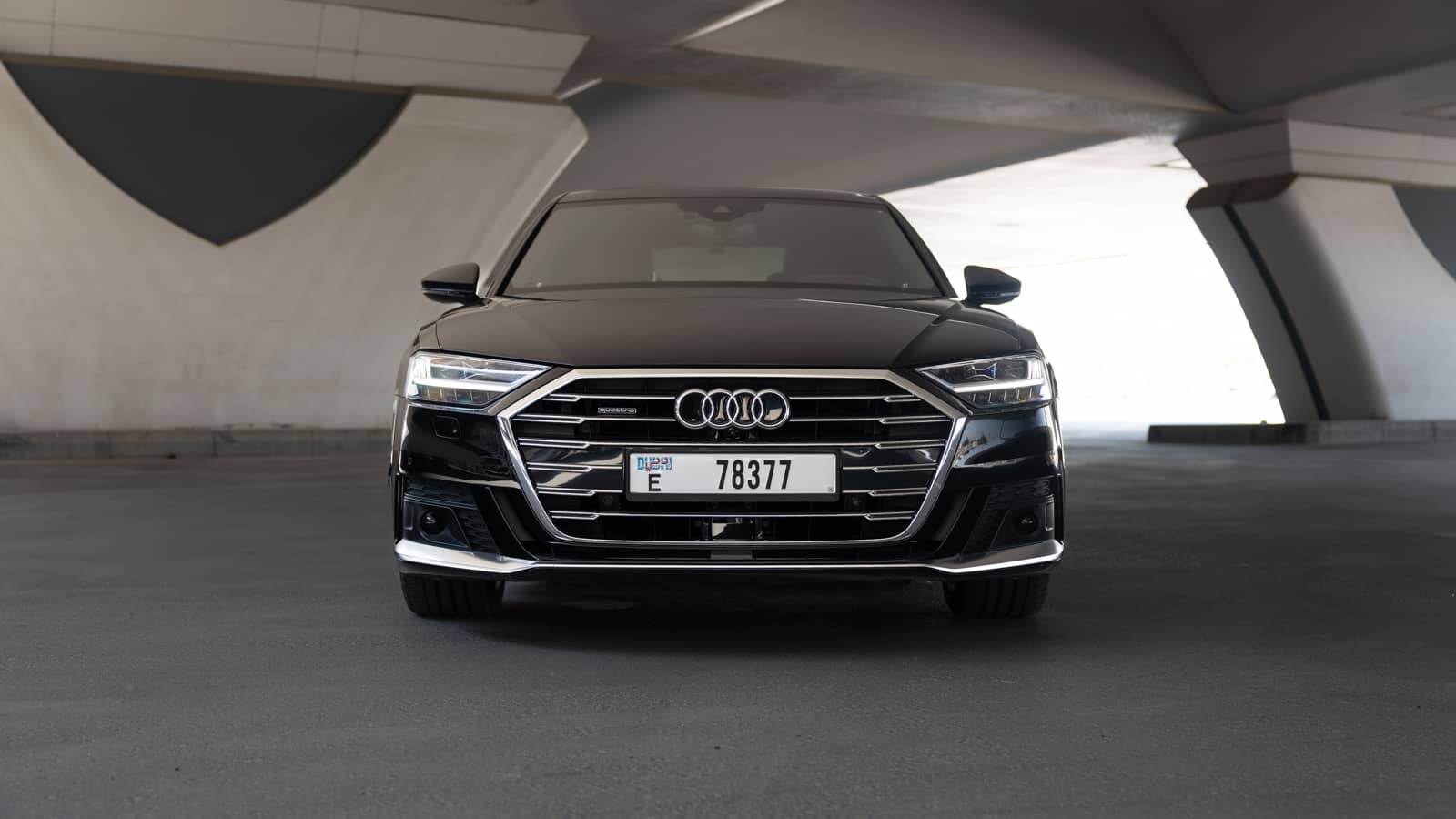 Rent Audi A8 BLACK 2023 in Dubai , UAE 