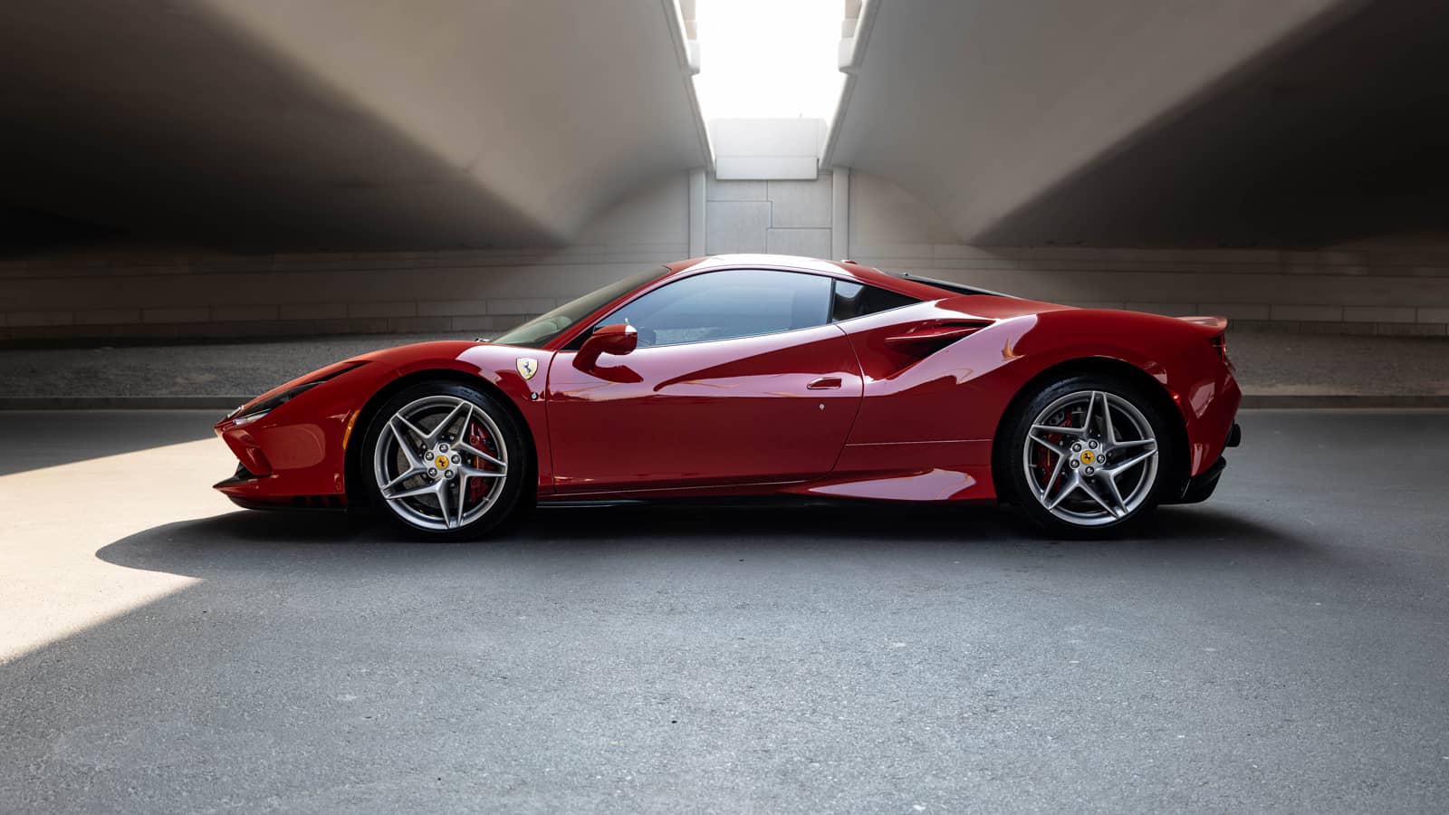 Rent Ferrari F8 RED 2023 in Dubai , UAE 