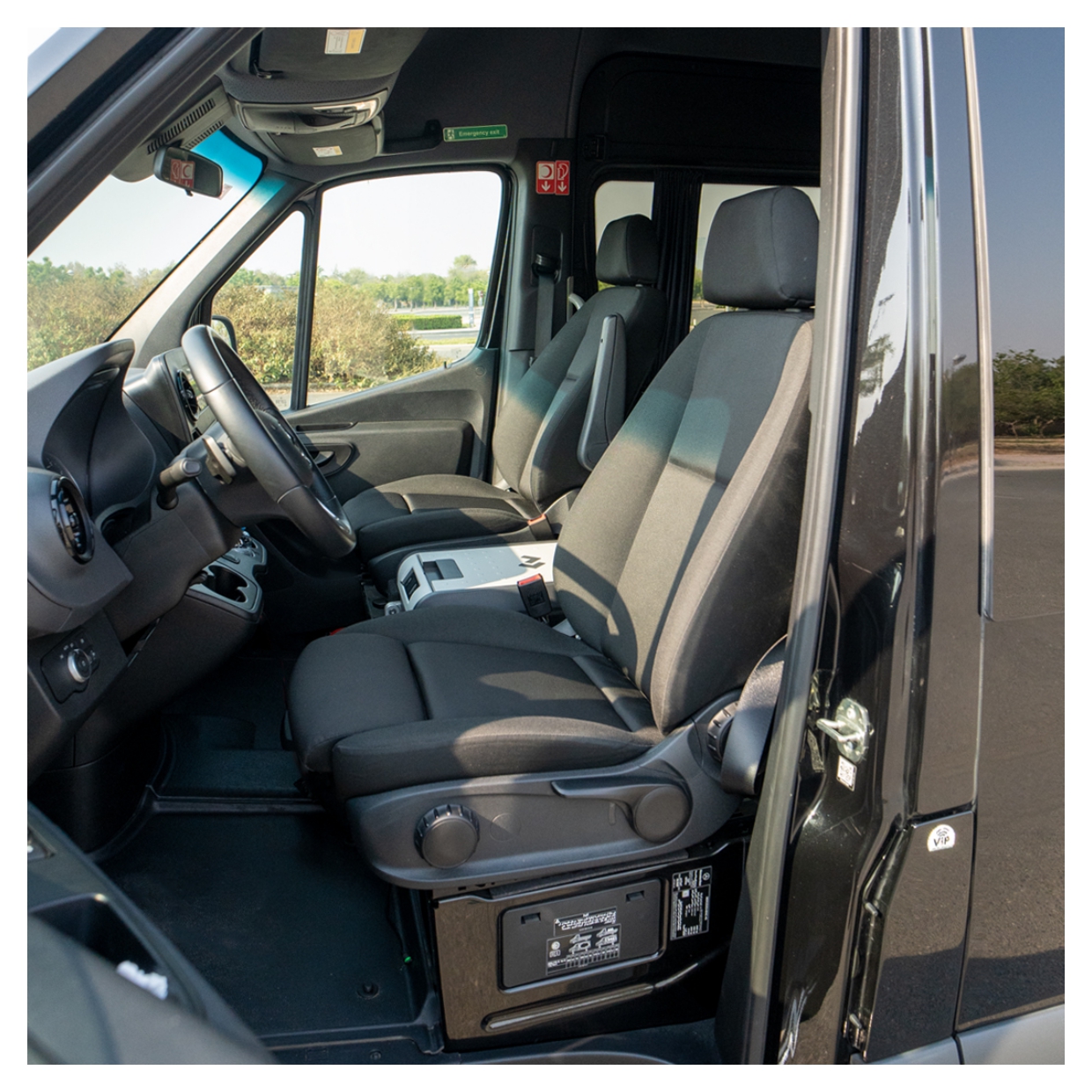 Rent Opulent Sprinter 19 Seater BLACK 2025 with chauffeur in Dubai , UAE 