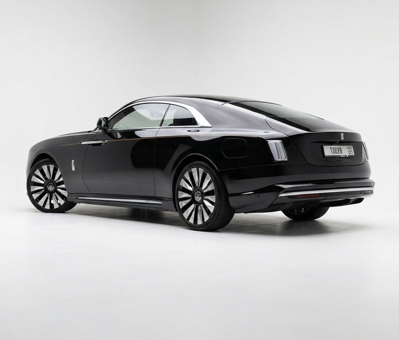 Rent Rolls-Royce Spectre BLACK 2025 in Dubai , UAE 