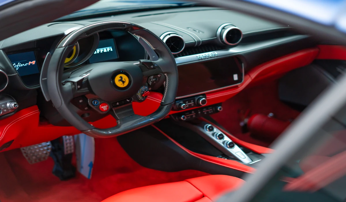 Rent Ferrari Portofino BEIGE 2022 in Dubai , UAE 