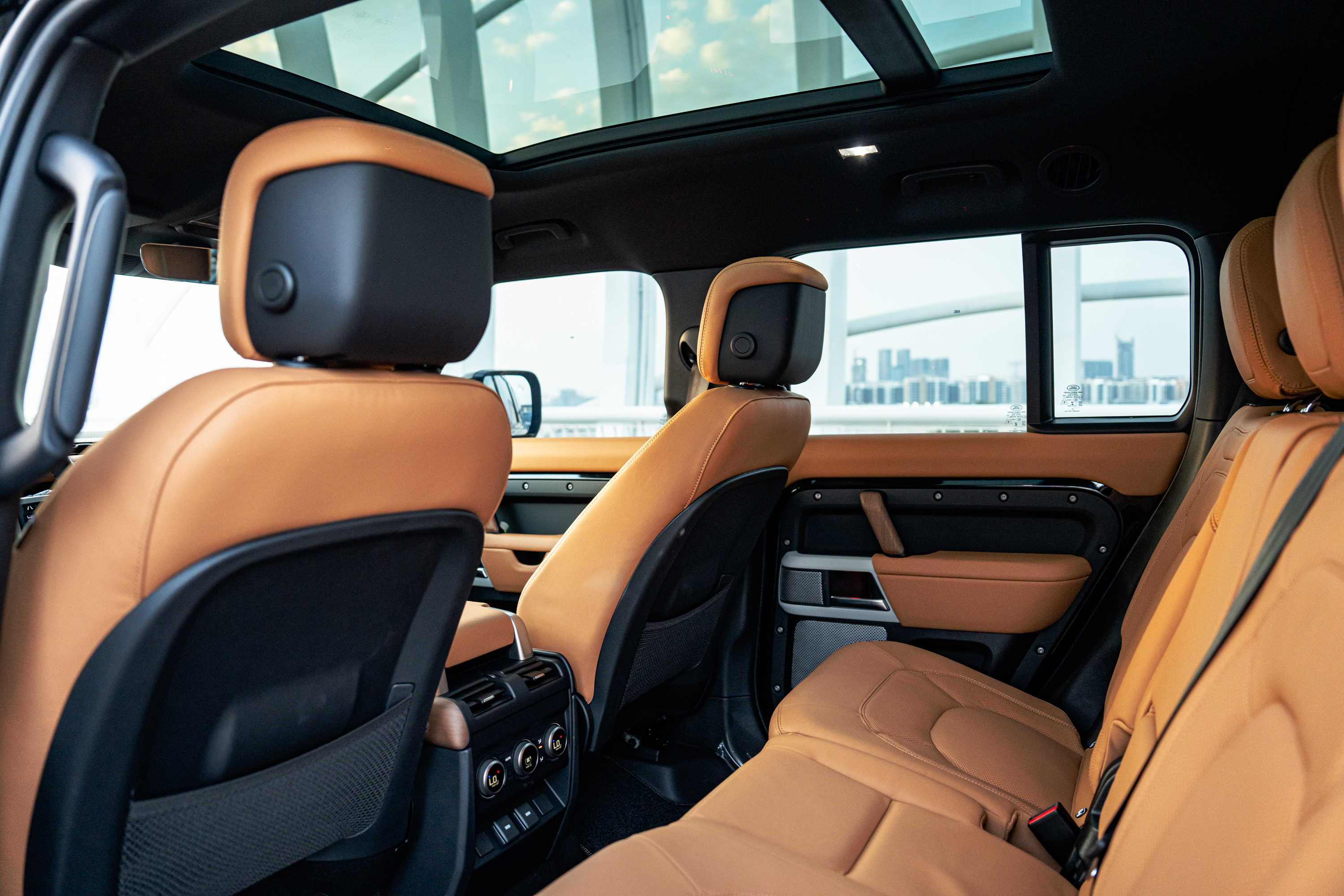 Rent Land Rover Defender BLACK 2023 in Dubai , UAE 