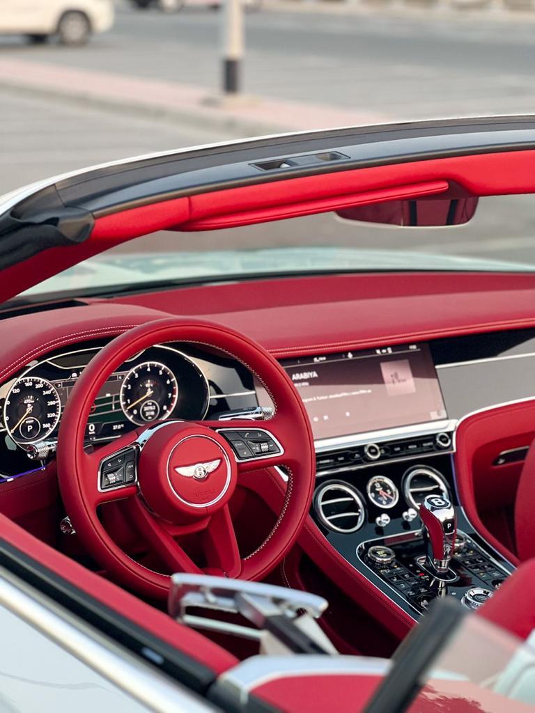 Rent Bentley Flying spur WHITE 2022 in Dubai , UAE 