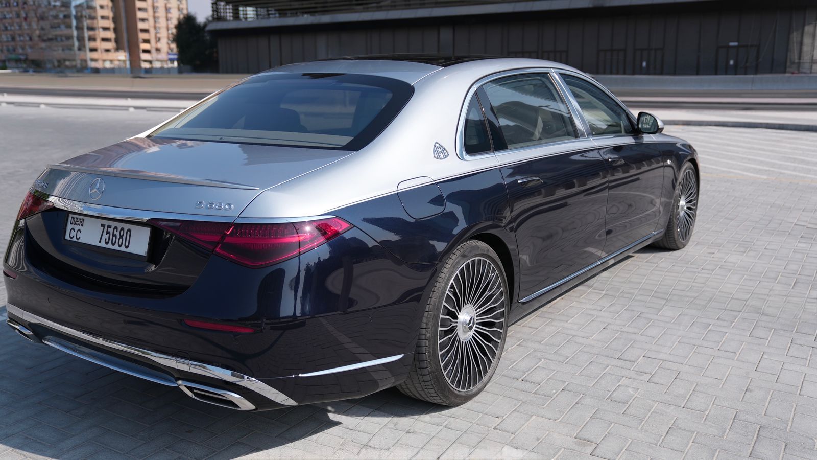Rent Mercedes-Benz Maybach S680 BLACK 2024 in Dubai , UAE 