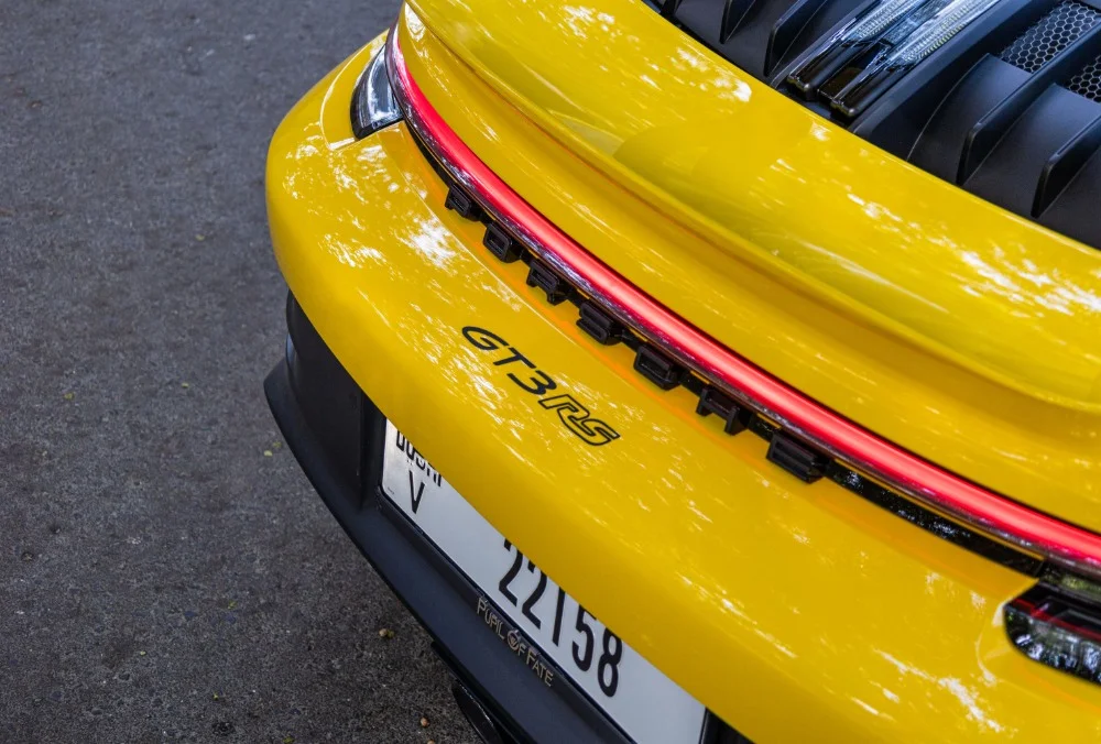 Rent Porsche 911 GT3 RS YELLOW 2025 in Dubai , UAE 
