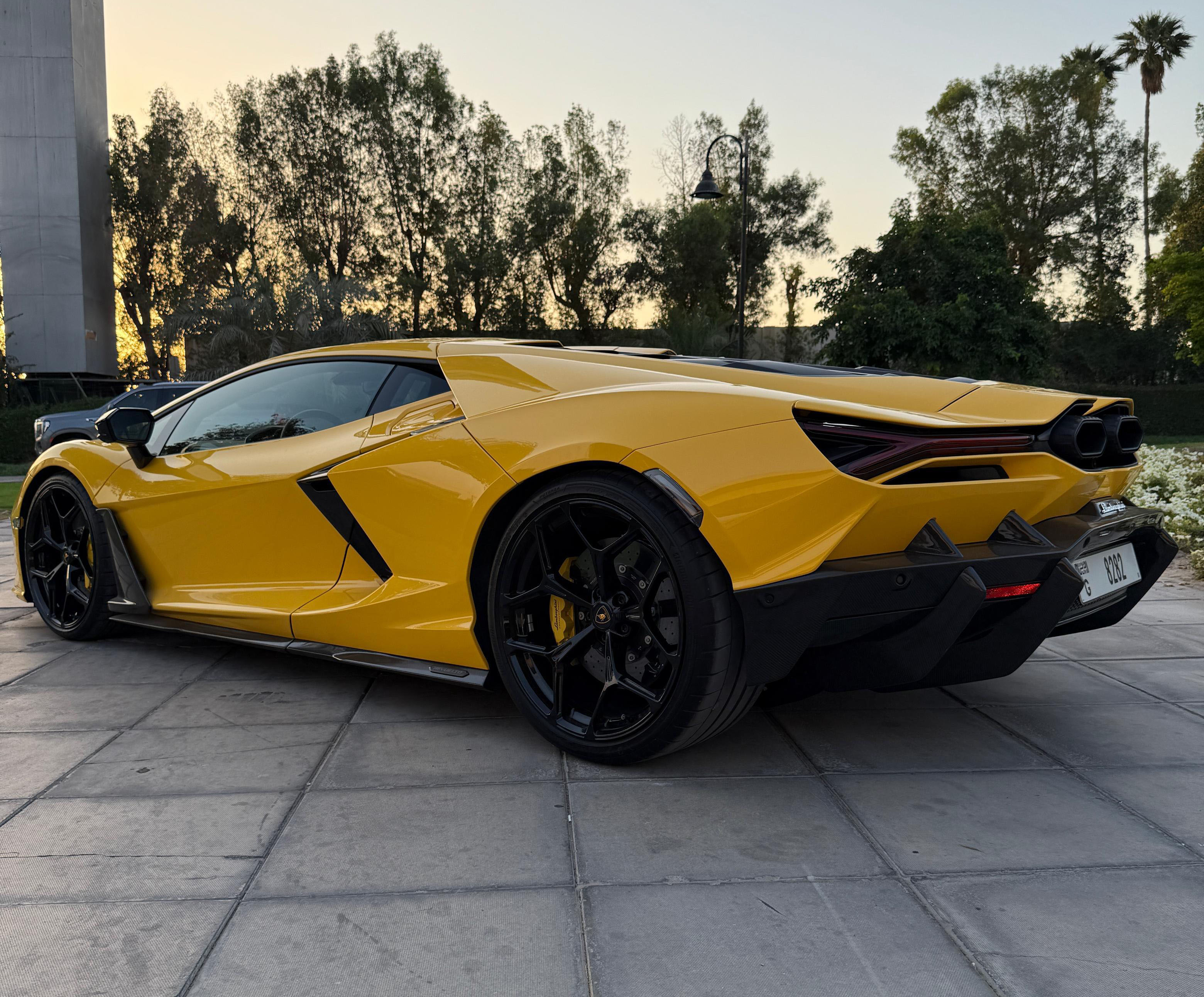 Rent Lamborghini Revuelto YELLOW 2024 in Dubai , UAE 