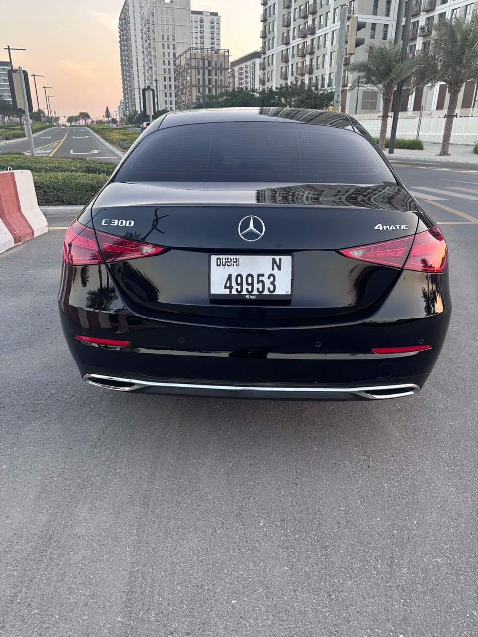 Rent Mercedes-Benz C-class BLACK 2024 in Dubai , UAE 
