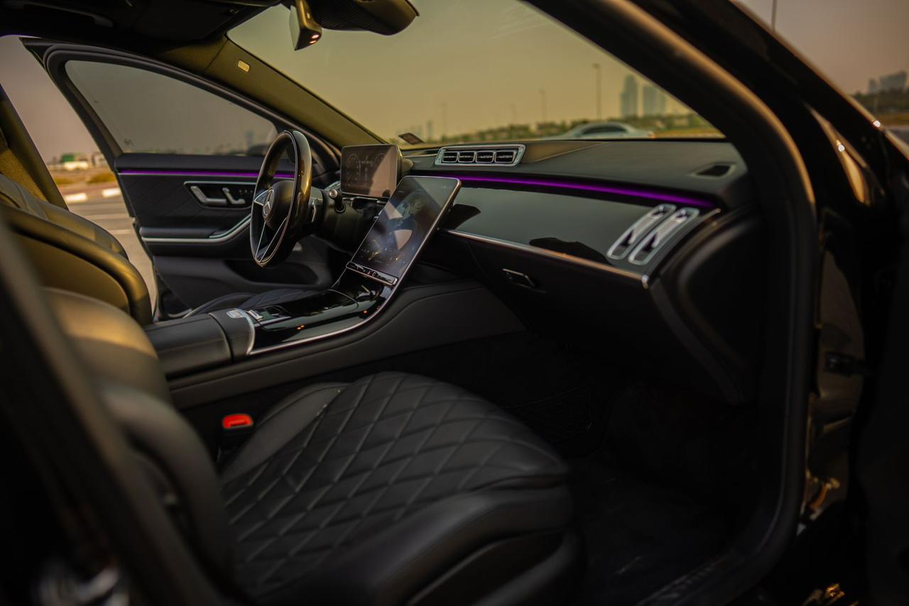 Rent Mercedes-Benz S-class BLACK 2021 in Dubai , UAE 
