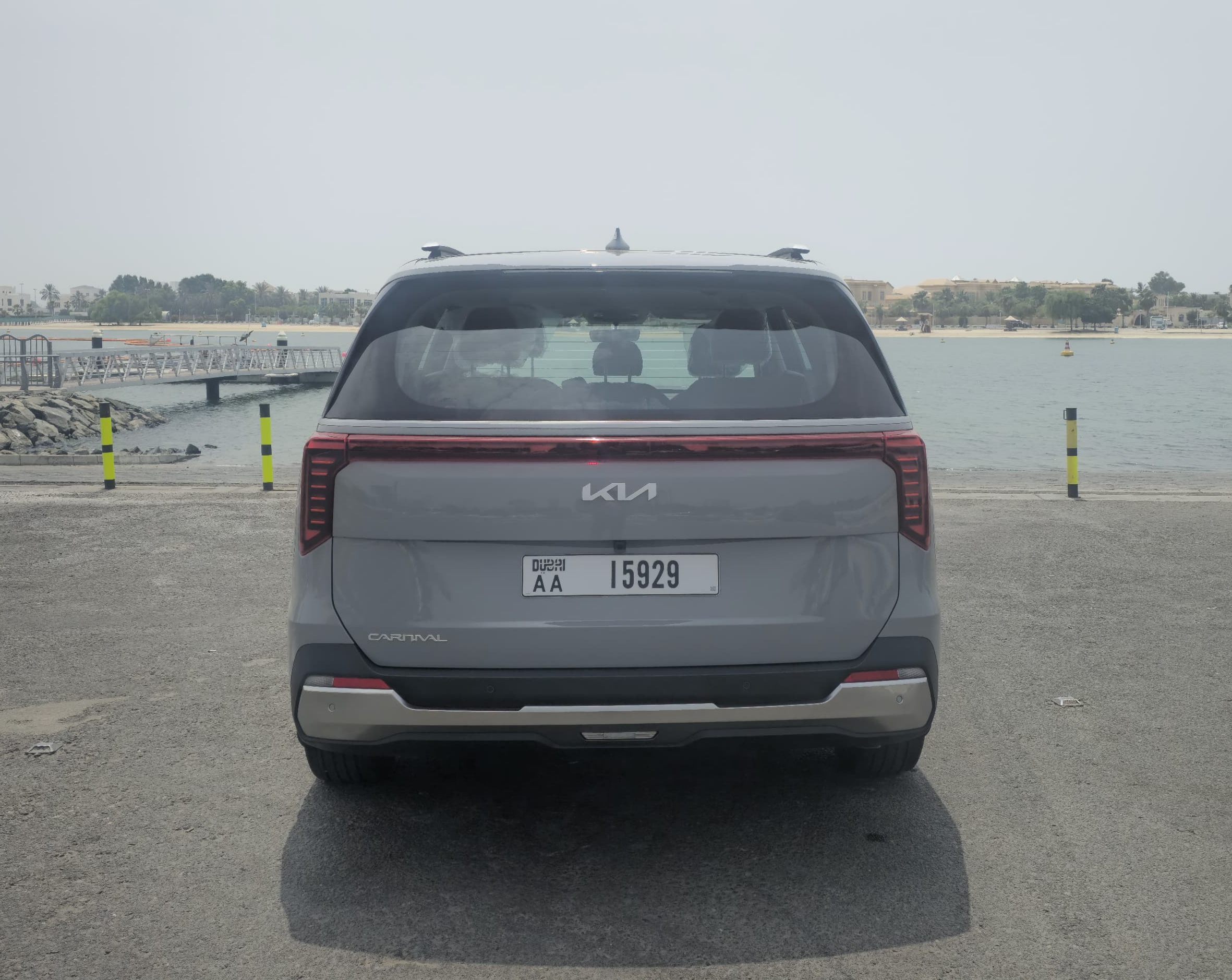 Rent Kia Carnival GREY 2025 in Dubai , UAE 