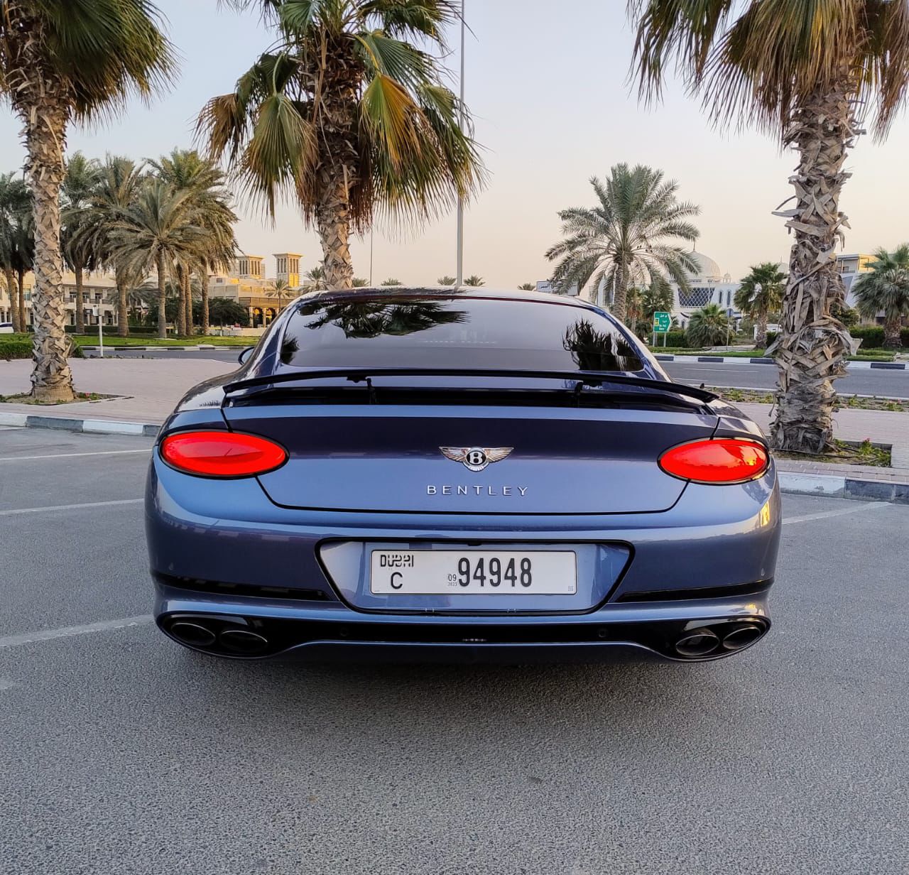 Rent Bentley Continental BLUE 2023 in Dubai , UAE 