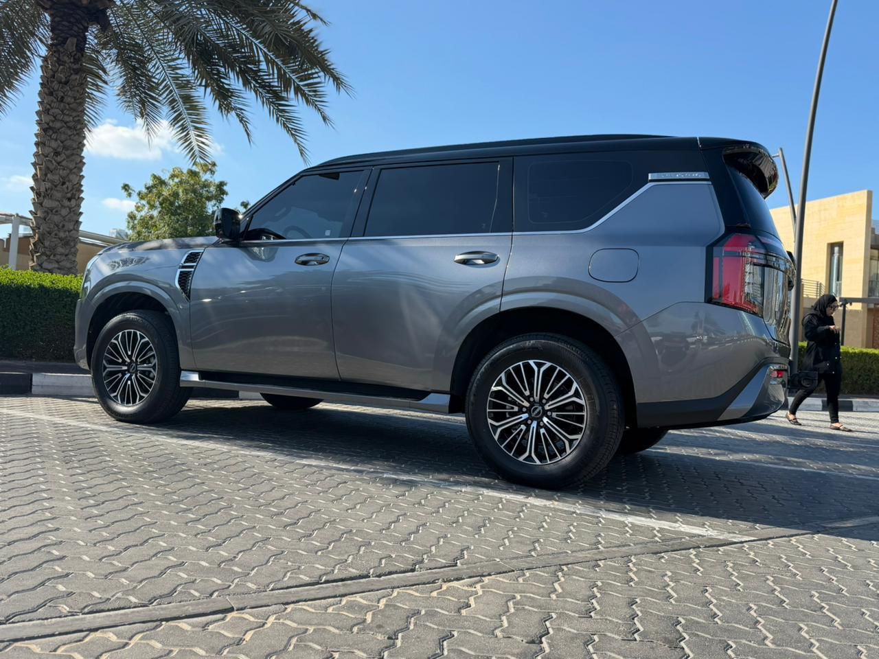 Rent Nissan Patrol GREY 2026 in Dubai , UAE 