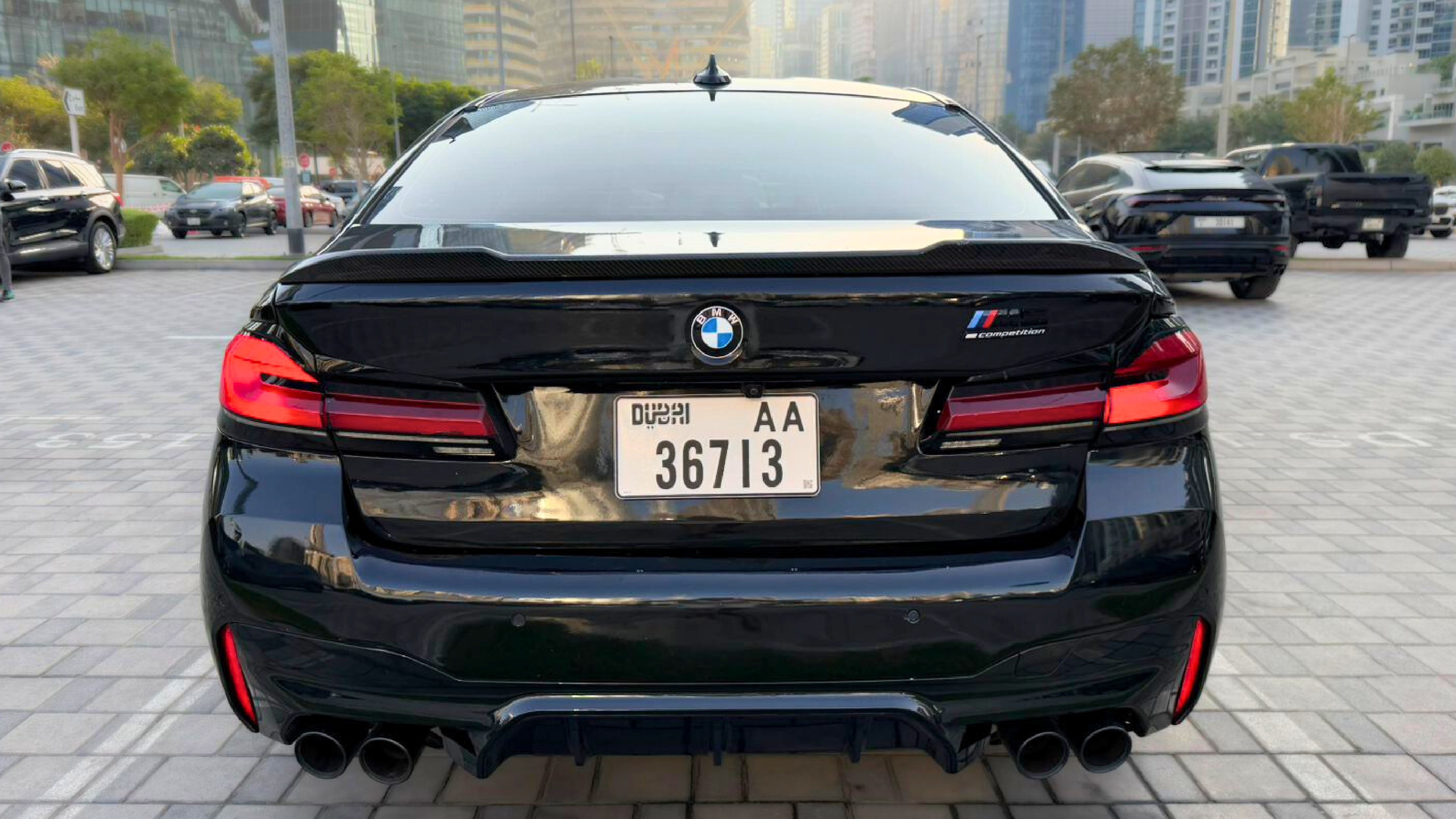 Rent Bmw Series m BLACK 2022 in Dubai , UAE 