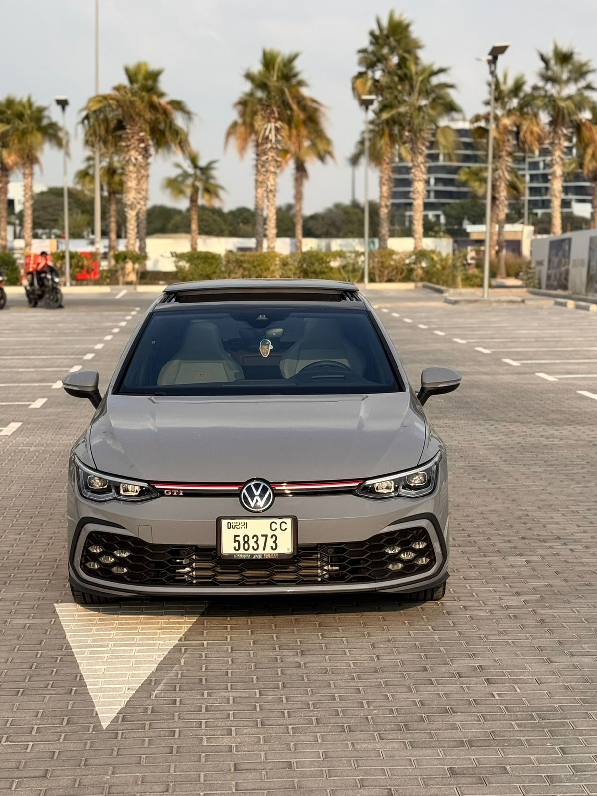 Rent Volkswagen Golf GREY 2025 in Dubai , UAE 