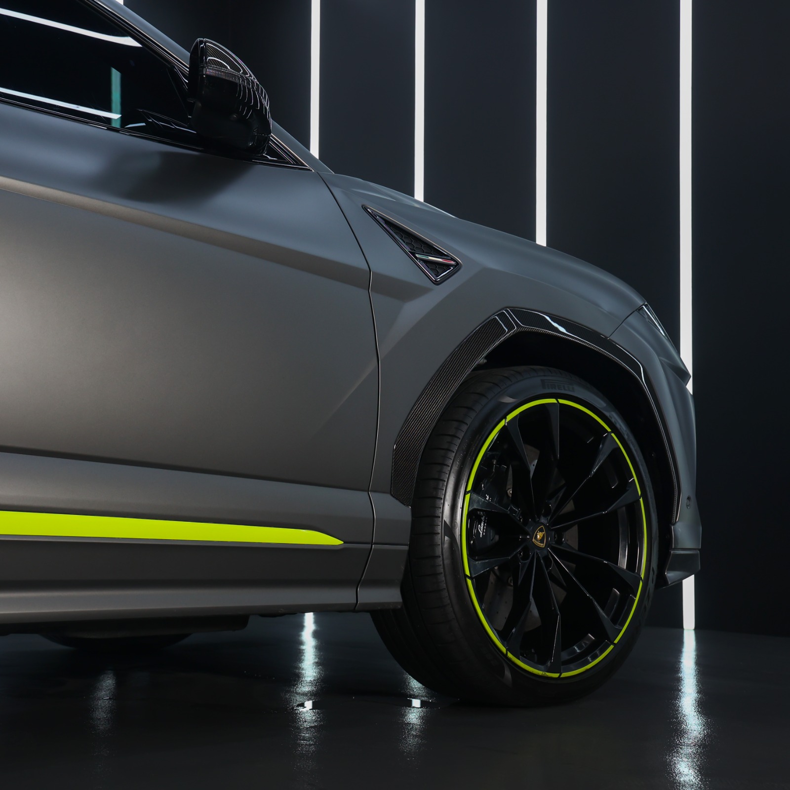 Rent Lamborghini Urus GREY 2023 in Dubai , UAE 