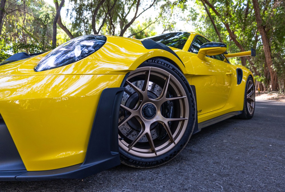 Rent Porsche 911 GT3 RS YELLOW 2025 in Dubai , UAE 
