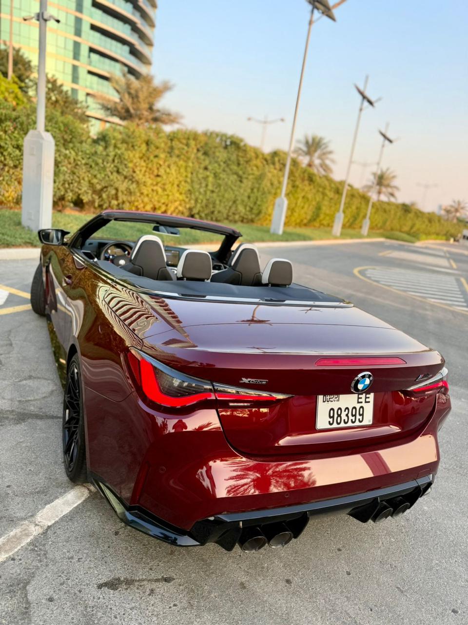 Rent Bmw Series 4 RED 2024 in Dubai , UAE 
