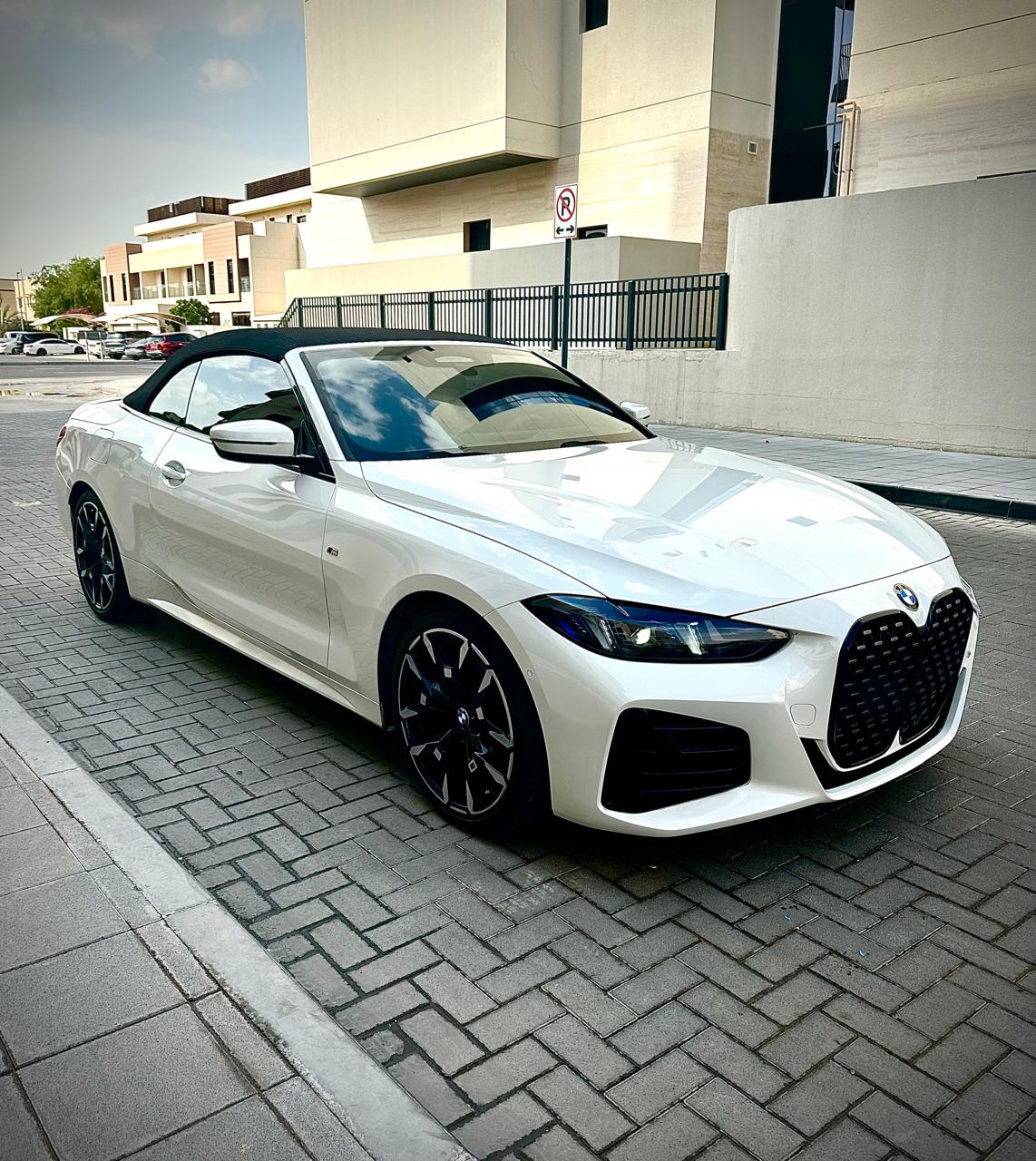 Rent Bmw Series 4 WHITE 2025 in Dubai , UAE 