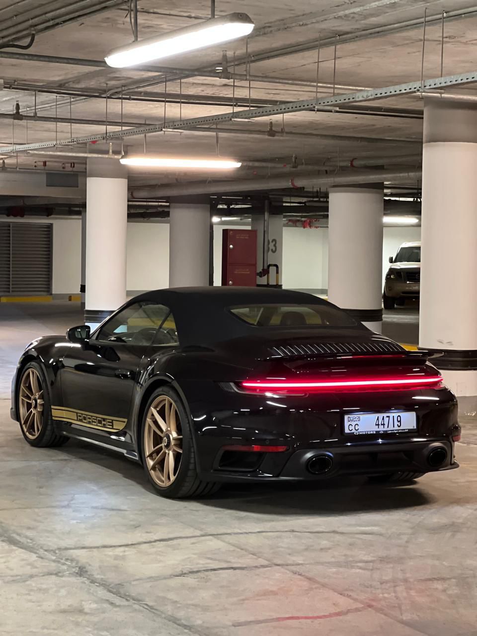 Rent Porsche 911 Turbo s BLACK 2023 in Dubai , UAE 