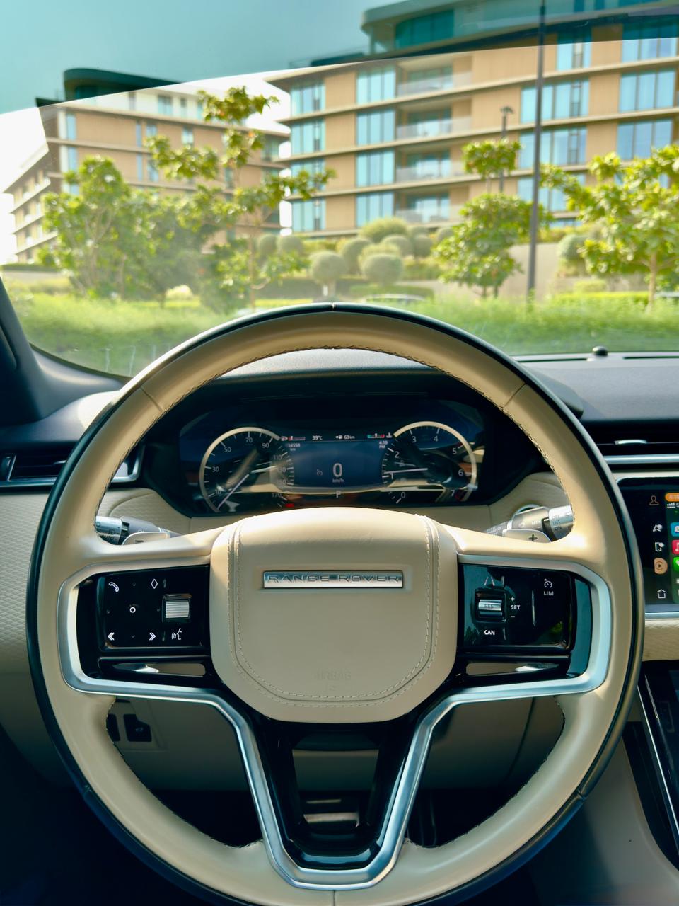 Rent Range-Rover Velar WHITE 2022 in Dubai , UAE 
