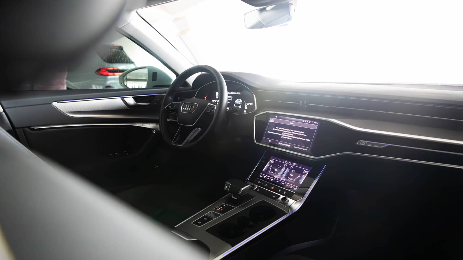 Rent Audi A6 WHITE 2024 in Dubai , UAE 